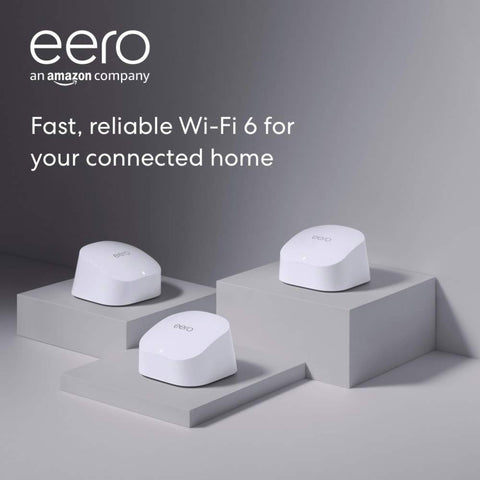 Amazon Eero Mesh Router - 3pk Wifi 6