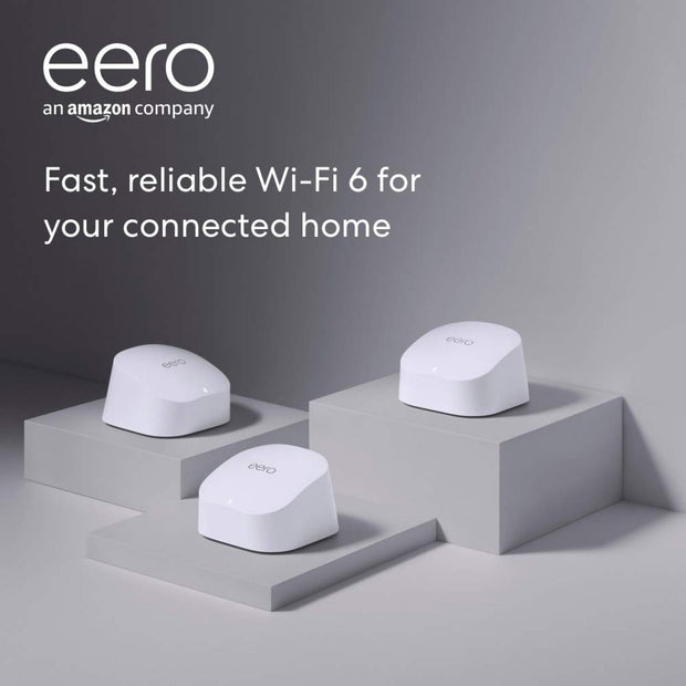 Amazon Eero Mesh Router - 3pk Wifi 6